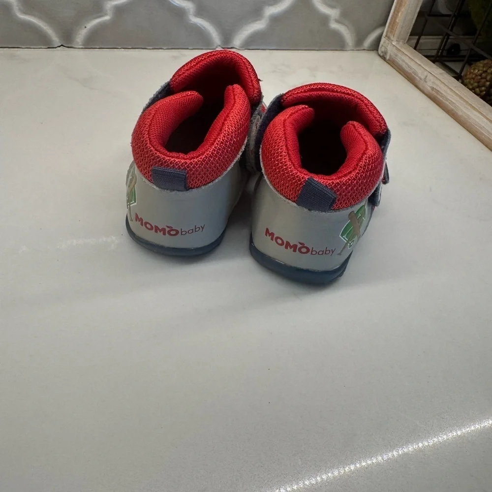 Toddler boy rubber sole shoes size 4 1/2